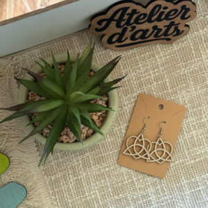 Boucles d’oreilles Double Trinité