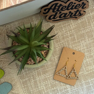 Boucles d’oreilles Trinité Infini