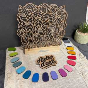 Arbre à bijoux feuillage précieux